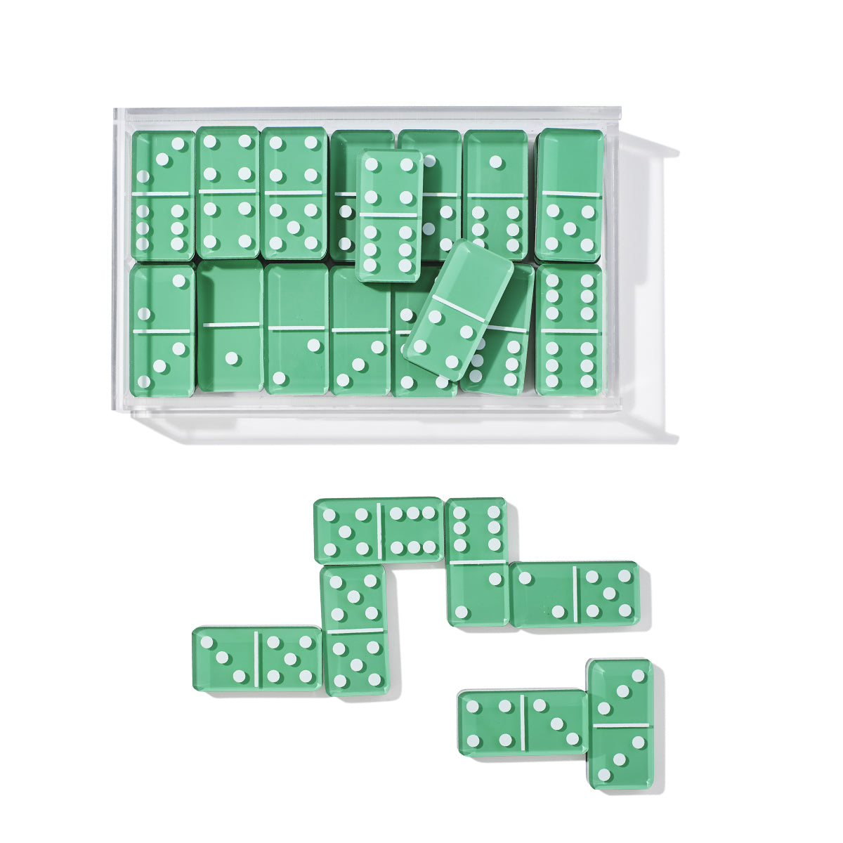 Custom Africa Dominoes offers Set w/Box