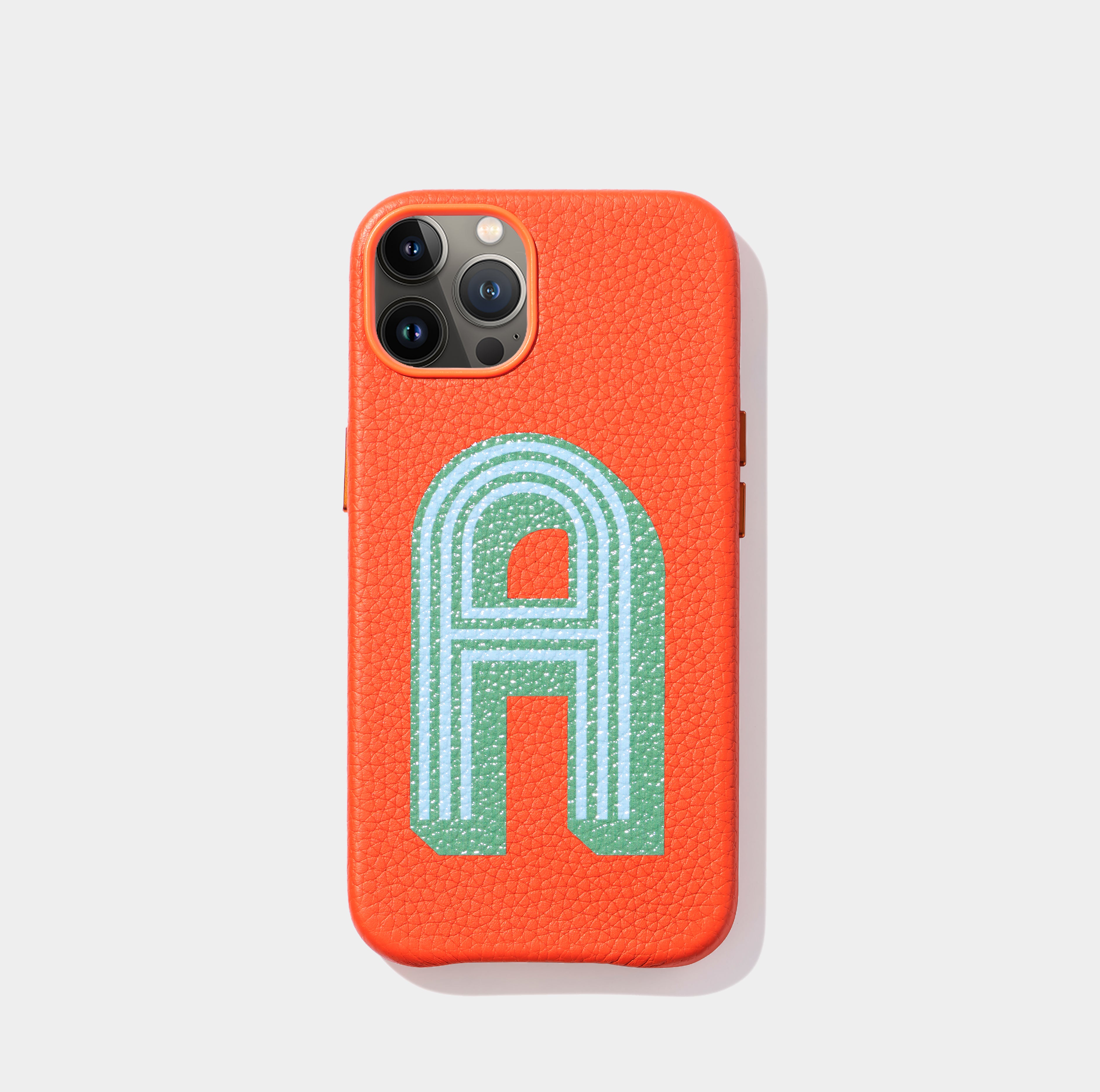 Personalised phone deals case leather